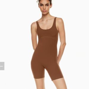 Seamless Brown Shapewear Bodysuit